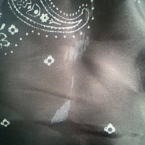 American Eagle Satin Bandana Scarf Top - OS - Picture 4 of 4